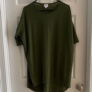 LuLaRoe Olive Green Short Sleeve Tee